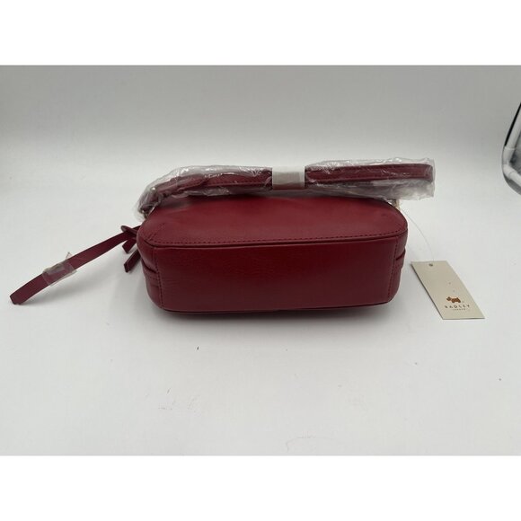 Radley London Medium Zip Top Crossbody Bag Double Zipper Poinsettia Red NWT $188 - Picture 8 of 10